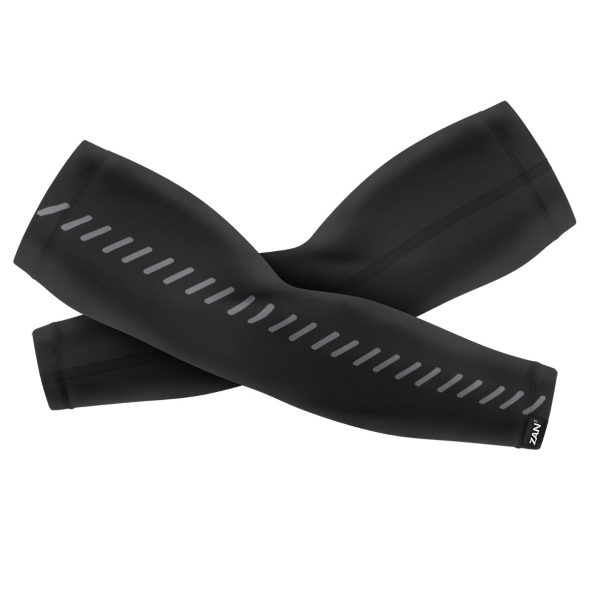 ZANheadgear SportFlex Series Arm Sleeve in black, featuring lightweight design and UV protection, perfect for sports and outdoor activities.